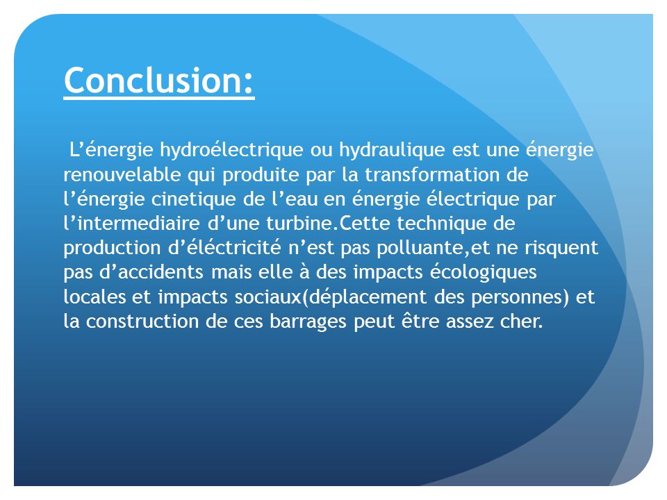 Atelier L Nergie Hydro Lectrique Ppt Video Online T L Charger