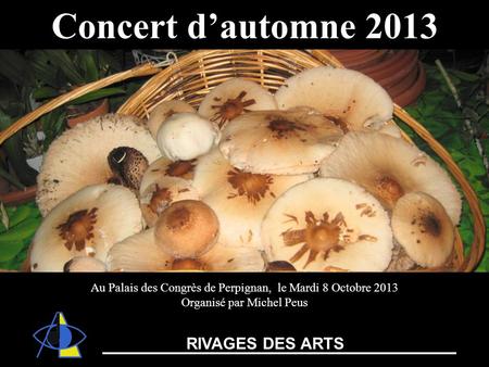 Théâtre de l’Archipel Concert d’automne 2013