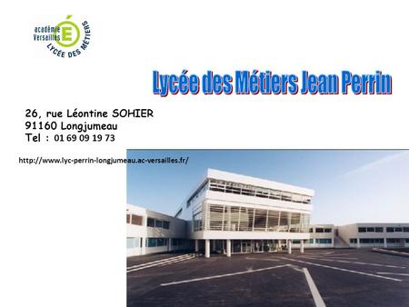 Lycée des Métiers Jean Perrin