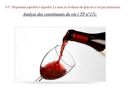 Analyse des constituants du vin ( TP n°17):