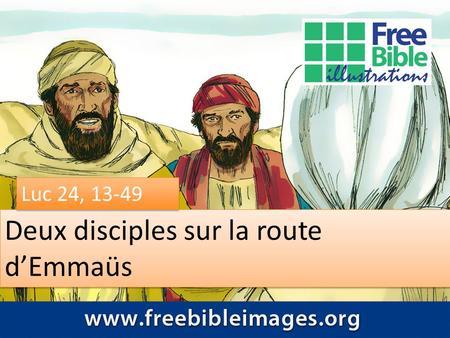 Deux disciples sur la route d’Emmaüs