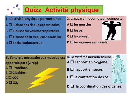 Quizz Activité physique