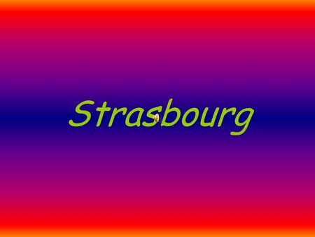 Strasbourg QUAI KLEBER EGLISE ST JEAN PLACE KLEBERQUAI DE PARIS.