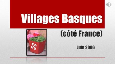 Villages Basques (côté France)