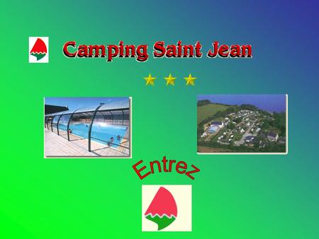 A proximité de Brest et de sa splendide rade, le camping Saint jean vous accueille et vous fera découvrir une multitude de sites exceptionnels dans un.