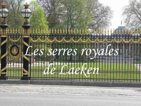 Les serres royales de Laeken.