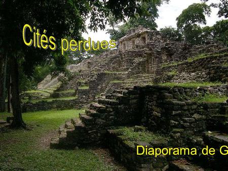 Diaporama de Gi Dans la jungle d'Amérique centrale, les explorateurs qui découvrirent au hasard d'un voyage, le stupéfiant spectacle des temples et des.