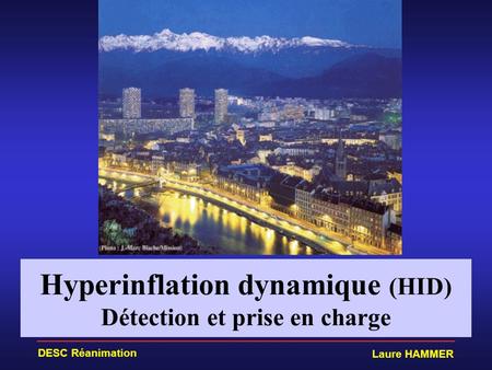Hyperinflation dynamique (HID) Détection et prise en charge