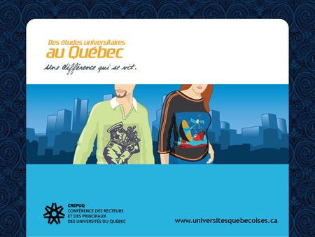 Www.universitesquebecoises.ca. Efforts concertés de recrutement international Journée d’étude sur les étudiants étrangers HEC Montréal, 2 juin 2010.