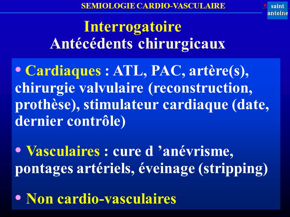 semiologie fonctionnelle cardiaque