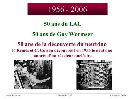 ans du LAL 50 ans de Guy Wormser