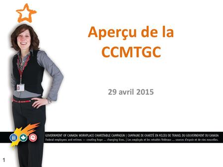 Aperçu de la CCMTGC 29 avril 2015 1. Health Partners 5.