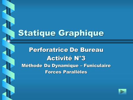 Statique Graphique Perforatrice De Bureau Activité N°3