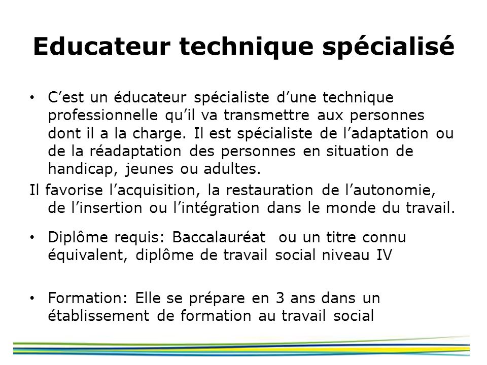 Diplome Educateur Specialise Equivalence