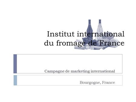 Institut international du fromage de France
