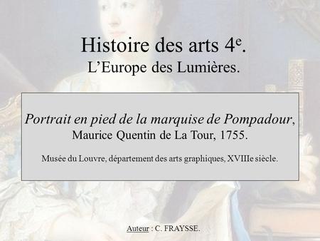 Musée du Louvre, département des arts graphiques, XVIIIe siècle.
