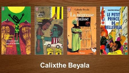 Calixthe Beyala. productive célèbre controversée best-sellers en France Grand Prix du roman de l'Académie française Candidate: Organisation Internationale.