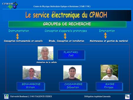 Le service électronique du CPMOH