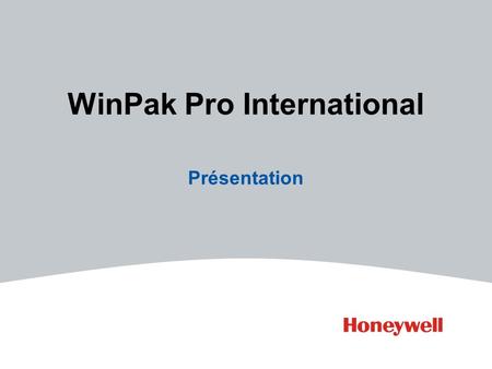 WinPak Pro International