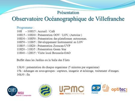 Observatoire Océanographique de Villefranche