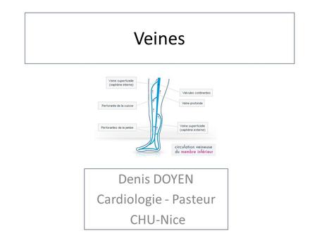 Denis DOYEN Cardiologie - Pasteur CHU-Nice