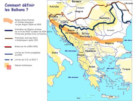 Comment définir les Balkans ?