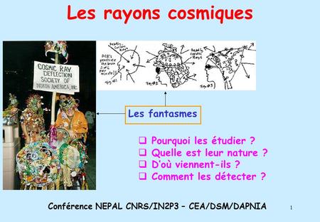 Conférence NEPAL CNRS/IN2P3 – CEA/DSM/DAPNIA