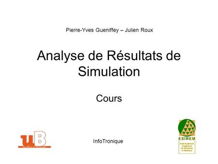 Analyse de Résultats de Simulation