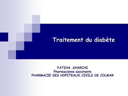 Pharmacienne assistante PHARMACIE DES HOPITEAUX CIVILS DE COLMAR