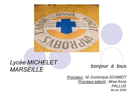 Lycée MICHELET MARSEILLE
