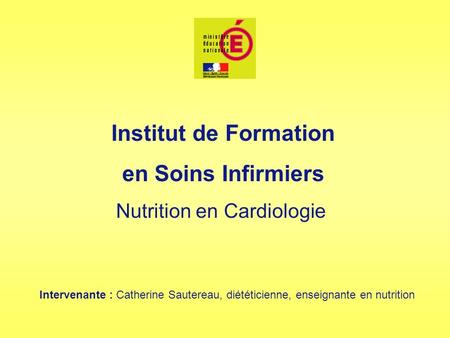 Nutrition en Cardiologie
