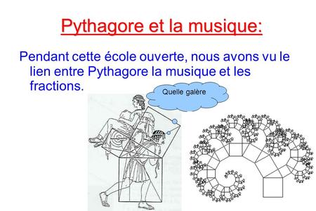 pythagore musique