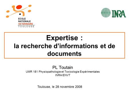Expertise : la recherche d’informations et de documents