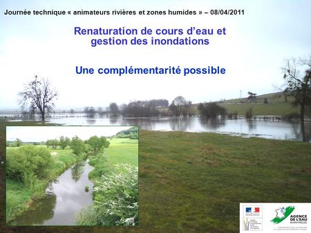 Renaturation de cours d’eau et gestion des inondations