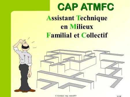 CAP ATMFC Assistant Technique en Milieux Familial et Collectif