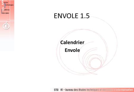 ENVOLE 1.5 Calendrier Envole.