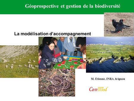 Géoprospective et gestion de la biodiversité