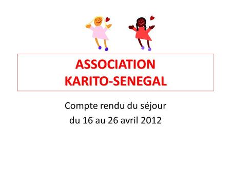ASSOCIATION KARITO-SENEGAL