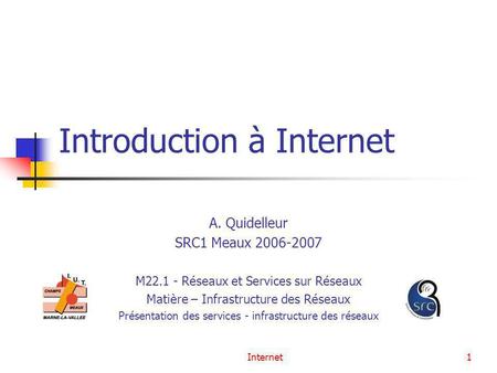 Introduction à Internet
