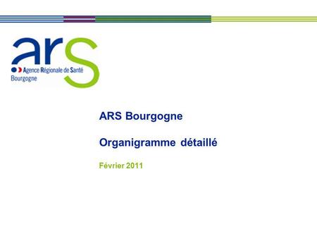 ARS Bourgogne Organigramme détaillé