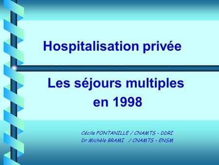 Hospitalisation privée