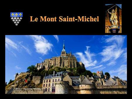 Le Mont-Saint-Michel en Normandie tire son nom d’un îlot rocheux dédié à Saint-Michel sur lequel s’élève la célèbre Abbaye. L’architecture du Mont-Saint-Michel.