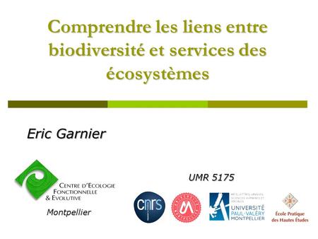 Comprendre les liens entre biodiversité et services des écosystèmes