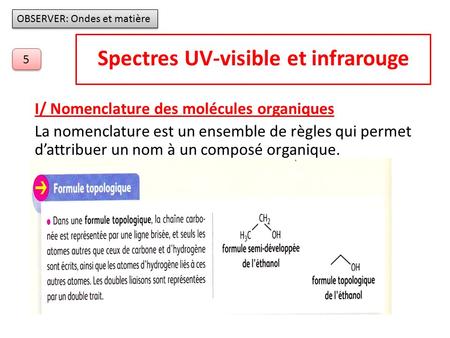 Spectres UV-visible et infrarouge