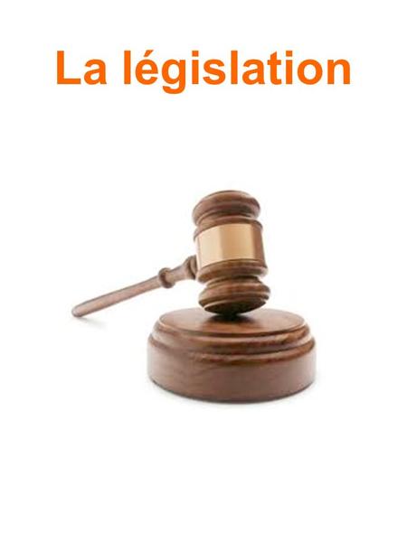 La législation. Législation – Diapositive – 2 Les employeurs et les travailleurs de l’Alberta doivent connaître : la loi, les règlements et le code Occupational.
