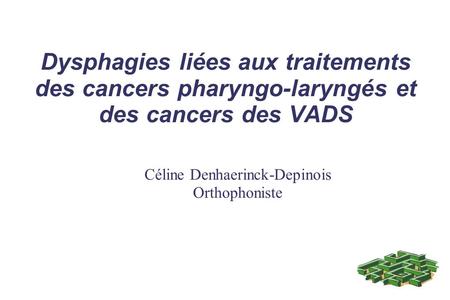 Céline Denhaerinck-Depinois Orthophoniste