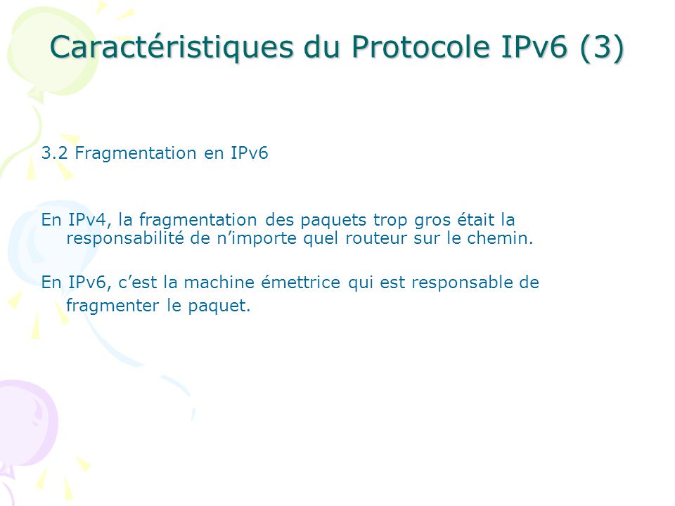 Protocole Ipv4 Vista