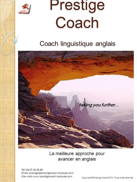 Coach linguistique anglais