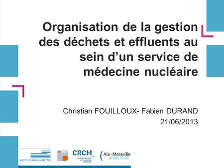 Christian FOUILLOUX- Fabien DURAND 21/06/2013