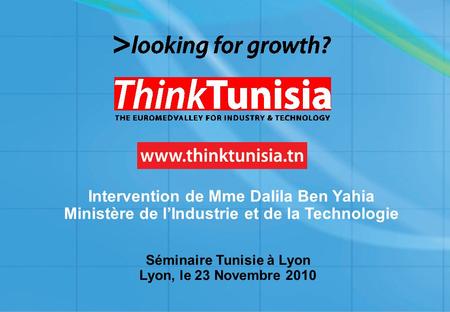 Séminaire Tunisie à Lyon